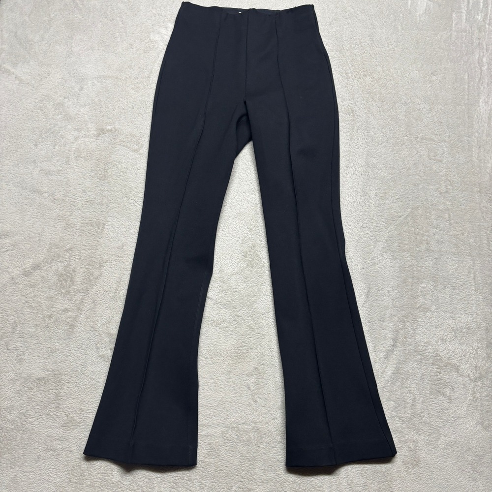 Spanx Pants Womens Small Black Perfect Pant Hi-Rise Flare 20792Q EUC